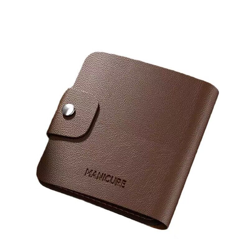 New German nail clippers 10-piece home splash-proof nail clippers suit high-grade leather case manicure pedicure tools