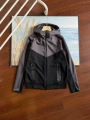 Black and dark gray jacket