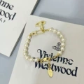 Gold pin pearl bracelet