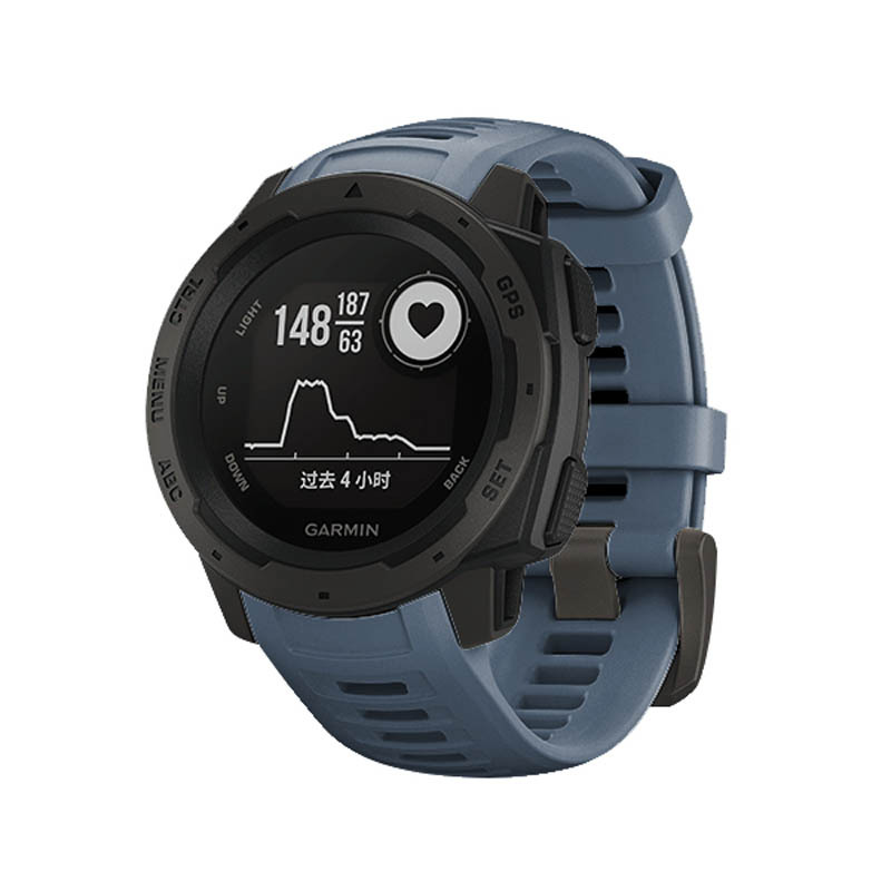 适用佳明手表Garmin Instinct/Esports/Tide/Solar/本能硅胶表带 - 图3