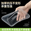 Disposable Lunch Box, Plastic Take-Out Packaging Box, Round Thickeneded Lunch Box with Lid, Microwaveable Lunch Box, Soup Bowl, Take-Out Packaging
