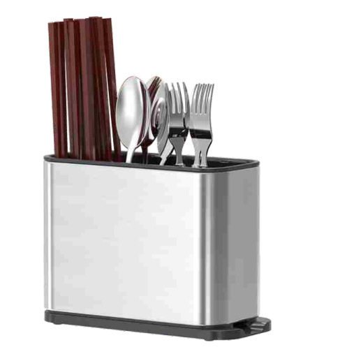 Daily necessities chopsticks rack draining rack shinoya knife holder tableware tube stainless steel storage kitchen rack A