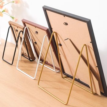 Desktop Photo Frame Bracket Placing Photo Album Medal Certificate Display Stand Glass Plate Support Bracket Bracket Rear Bracket