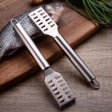 Кухонный бытовой скребок подходит для многоцелевой рыбьей чешуи из нержавеющей стали, артефакт можно использовать для всех видов рыбы практичный скребок для удаления чешуи