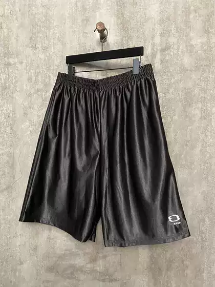 High Version of Paris B's 24ss Summer New Silks and Satins Ice-feel Double-ring Shorts Are Loose and Breathable for Men and Women