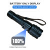 Cross-border hot selling super bright P70 digital display led tactical flashlight outdoor long-range high-power aluminum alloy flashlight