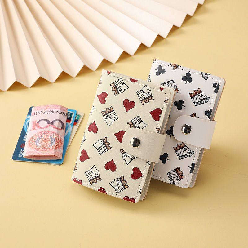 Credit Card Holder, Cute Card Holder, Women's Personalized Multi-Card Slot, Compact Men's Card Holder, Card Holder, Change Student Card Holder