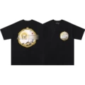 670 black sun print