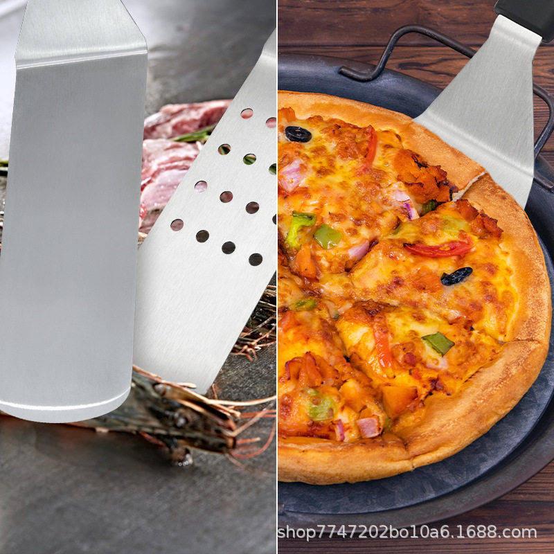 Cross-border hot barbecue tools 7-piece stainless steel barbecue suit teppanyaki outdoor BBQ baking tools in stock wholesale