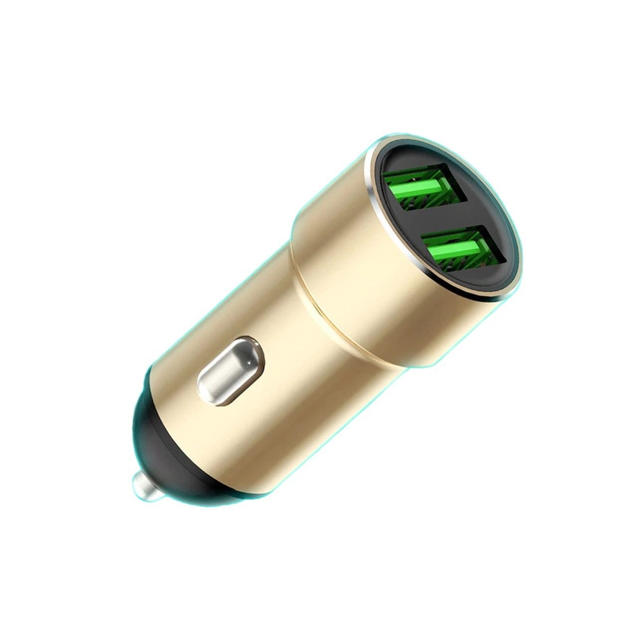 Le sugar 3.4A dual usb fast charging car charger metal sturdy intelligent speed-up regardless of model mobile phone car charger