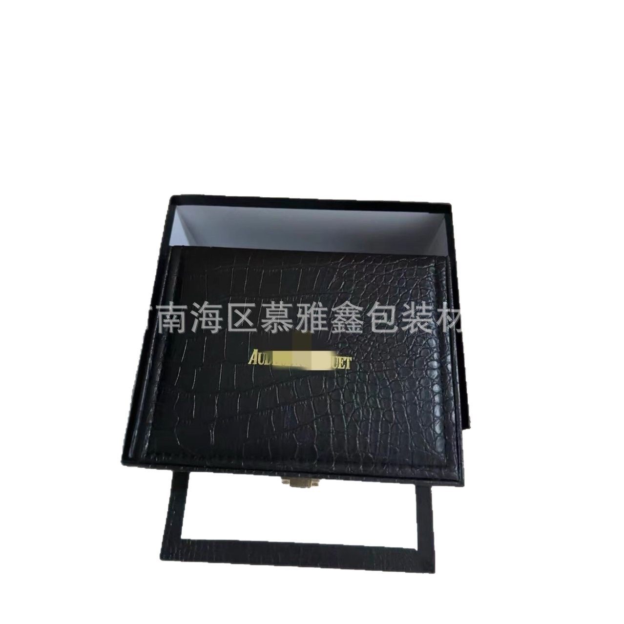 Aibi Watch Box Ap High-End Watch Display Box Crocodile Leather Watch Storage Box Ap Packaging Box Bija Watch Box