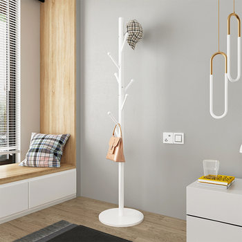Disc Coat Rack Tree-shaped Multi-functional Hanger Drying Rack Clothes Rack Floor-standing Bedroom Hanger Indoor Clothes Rack
