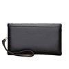 Men's Handbag Large Capacity Soft Leather Clutch Bag Casual Clutch Bag Envelope Clip Bag Men's Wallet Coin Bag