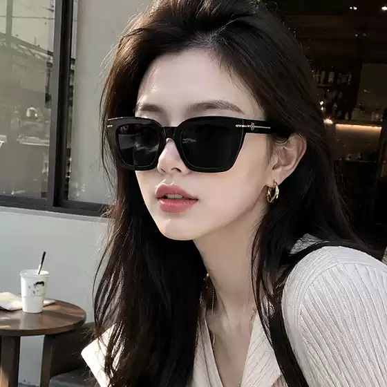 2026 New Trendy Chanel-Style Chain Sunglasses for Women, High-End Old Money Style Square Frame Sunglasses for Men, Uv Protection