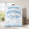 Cross-border Cartoon Children's Sanrio Flannel Blanket Digital Printed Blanket Four Seasons Air-conditioning Blanket Lunch Break Blanket