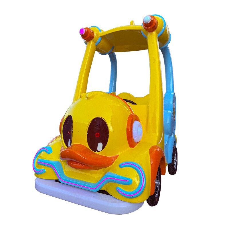 Square Children's Electric Amusement Car for Adults to Ride On, Park Night Market Bumper Car Wholesale, Shopping Mall Parent-Child Battery Car