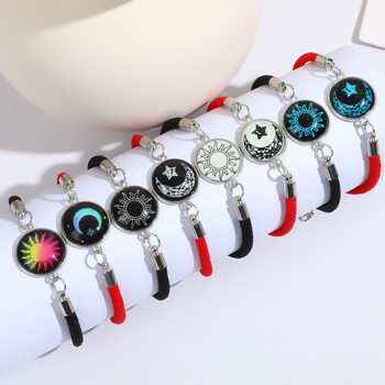 2024 Cross-border Southeast Asian Explosions Jewelry Adjustable Woven Elastic Bracelet Bracelet for Men and Women Gift Wholesale