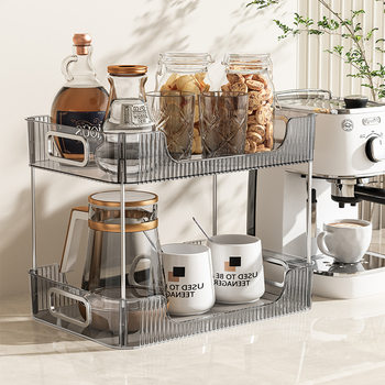 Cup Storage Rack Cup Rack Living Room Tea Cup Tea Set Household Desktop Water Cup Glass Coffee Cup Rack