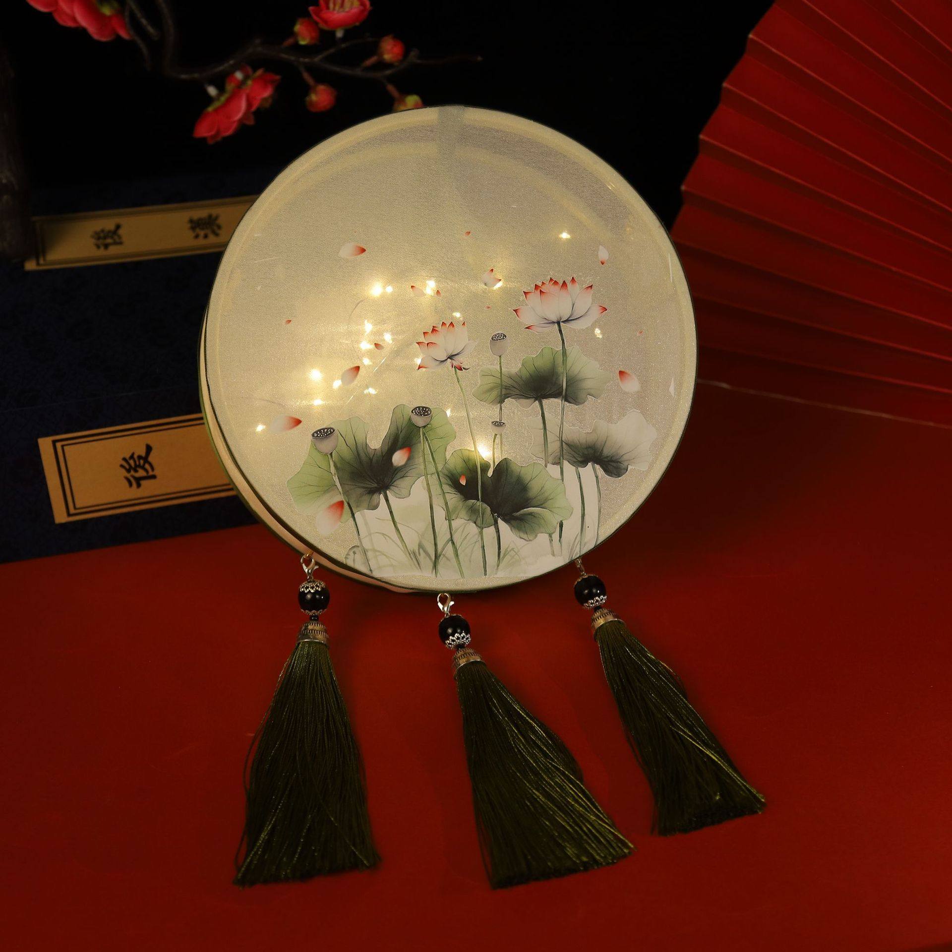 Mid-Autumn Lanterns, Portable Lanterns, Ancient Style Handmade Palace Lanterns, Lanterns, Portable Lanterns, Hanfu Lantern Festival Lanterns, Finished Products