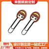 Customized Kidsren's Pvc Soft Rubber Bookmark Manufacturer Customized Cute Cartoon Glue Pvc Shaped Bookmark Creative Gift