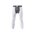 Nba112 cropped pants white gray