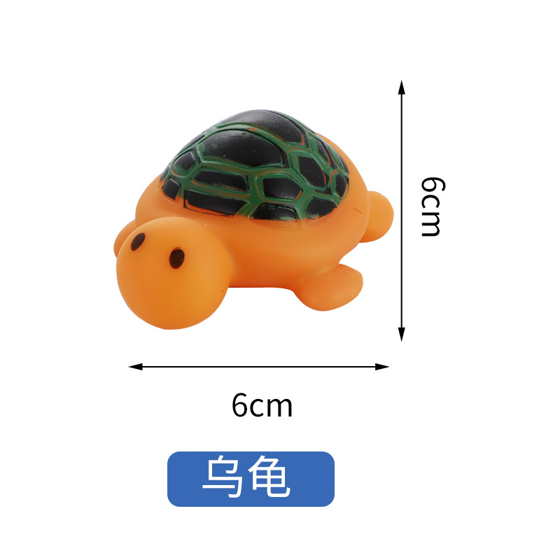 搪胶捏捏乐可爱动物小鸭子儿童洗澡戏水宝宝浴室沐浴益智玩具批发