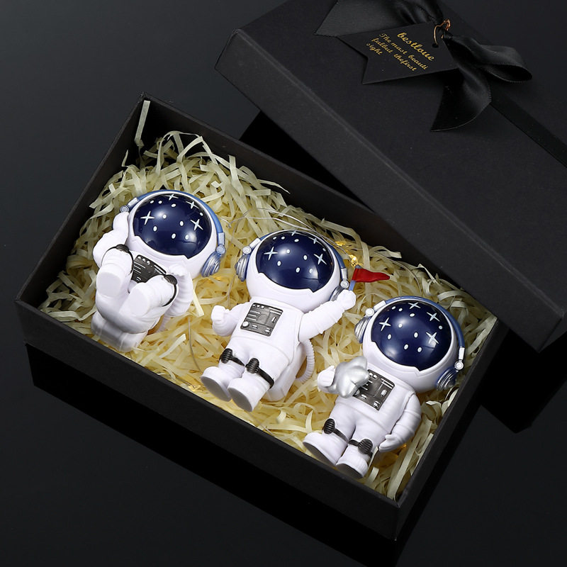 宇航员摆件小太空人模型树脂工艺品家居桌面装饰品情人节生日礼物