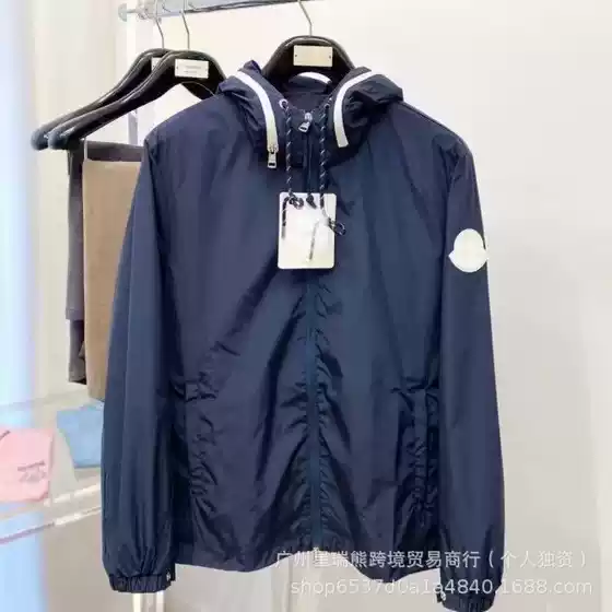 Trendy European and American Style Mon Full-Print Cler Velcro Hooded Jacket for Men and Women European and American Style