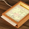 Light Painting Photo Frame Creative Frame Luminous Night Light Handmade DIY Hollow Frame Wholesale