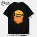 black sunset