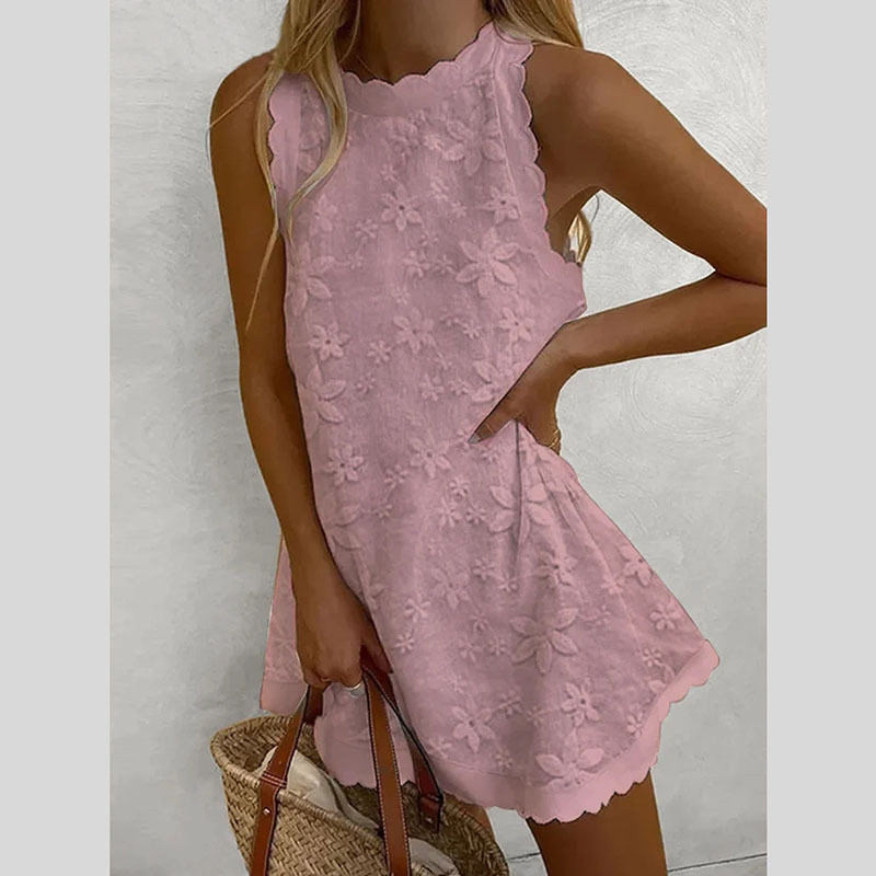 Casual Loose Womens Dress Sleeveless Lolita Style Comfortable Fabric Perfect for Summer Outings Wholesale Available