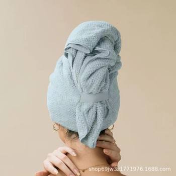 Hair drying cap wholesale coral fleece hair drying towel quick-drying thickened hotel children's bathroom towel bath towel