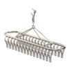 Sock Drying Rack with Multiple Clips, Stainless Steel Balcony Hanging Rack for Underwear, Multifunctional Clothes Drying Rack, Sock Drying Tool