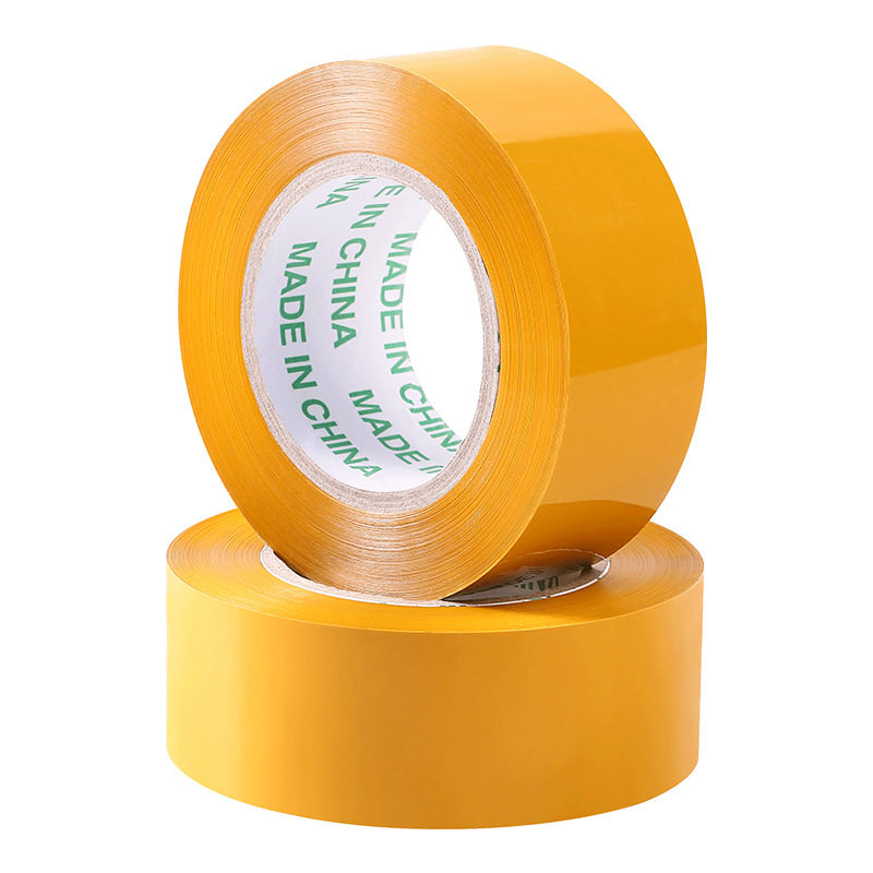 Large Roll of Sealing Tape, Factory Direct Sales, Full Box of 5 cm Beige Express Packaging Sealing Tape, Wide Tape 6cm