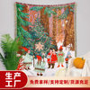 Trendy Jacquard Tapestry Christmas Sofa Throw Bohemian Sofa Blanket Anti-Cat Scratch Sofa Throw Thick Blanket