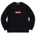 E554 22fw round neck black