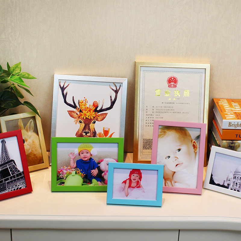 Photo frame wall-mounted Table 7-inch 5-inch 6 7 8 10 A4 photo frame a4 photo frame A5 children's photo frame picture frame