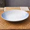 Japanese-Korean Ceramic Curry Plate Oval Ceramic Plate Household Fish Plate Simple Plate Restaurant Tableware Plate Wholesale