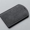 Key Card Holder Blank Card Case Suede Leather Unisex Nfc Protective Cover Premium Tear-Off Electric Vehicle