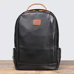 Cross-Border Hot Men's Genuine Leather Backpack First-Layer Cowhide Travel Casual Backpack Commuting Business Trip Large-Capacity Computer Bag