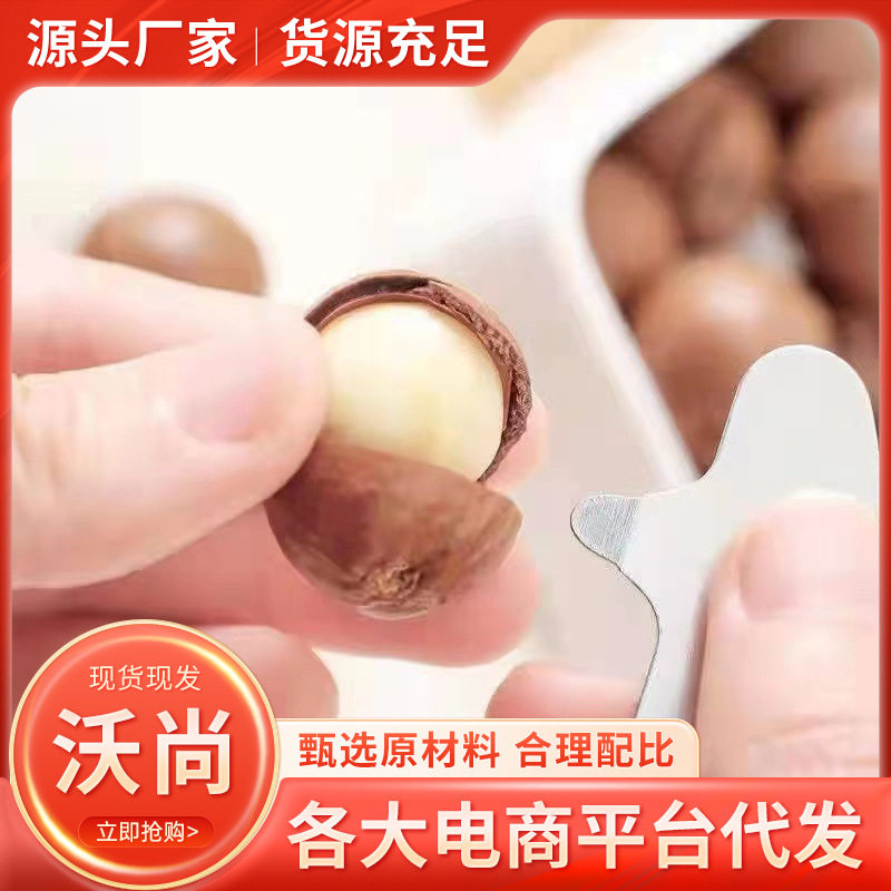 New Macadamia Nut Cream Flavor Gross Weight 250g Summer Dried Fruit New Year Snacks for Pregnant Women Wholesale Casual Snacks