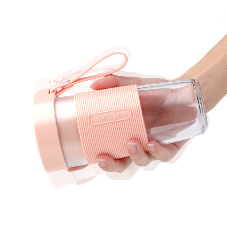 迷你榨汁机跨境便携USB充电学生全自动榨汁杯电动果汁搅拌杯礼品