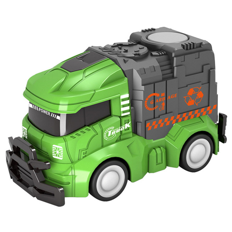 小汽车玩具儿童耐摔男孩工程车套装回力车惯性迷你车宝宝车子女孩