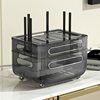 Home router storage box wireless wifi box desktop finishing box put TV set top multi-function