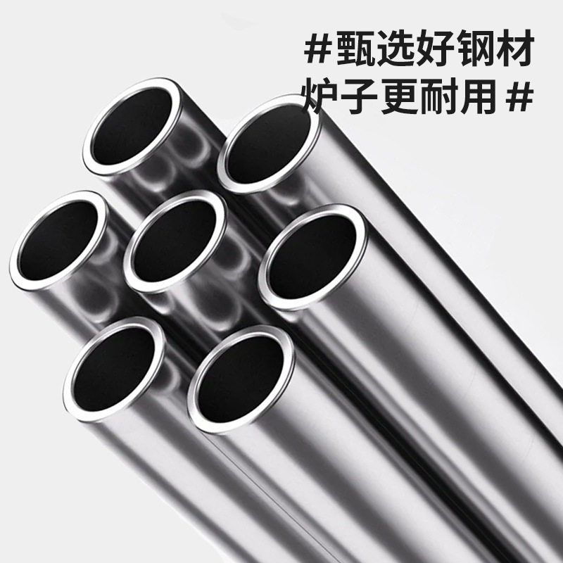 Firewood Stove Household Mobile Integrated Thickened Firewood Stove Outdoor Stove Convenient Floor Cooker