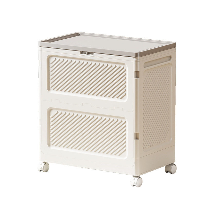 Large Storage Box Storage Box Clothes Installation-Free Toy Flip-Top Storage Box Flip-Top Foldable Toy Storage Cabinet