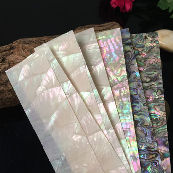 Mother-Of-Pearl Material Package, Natural Mother-Of-Pearl Accessories, Scallop Multicolored Abalone Flakes, Lacquer Art Inlaid Decorative Materials