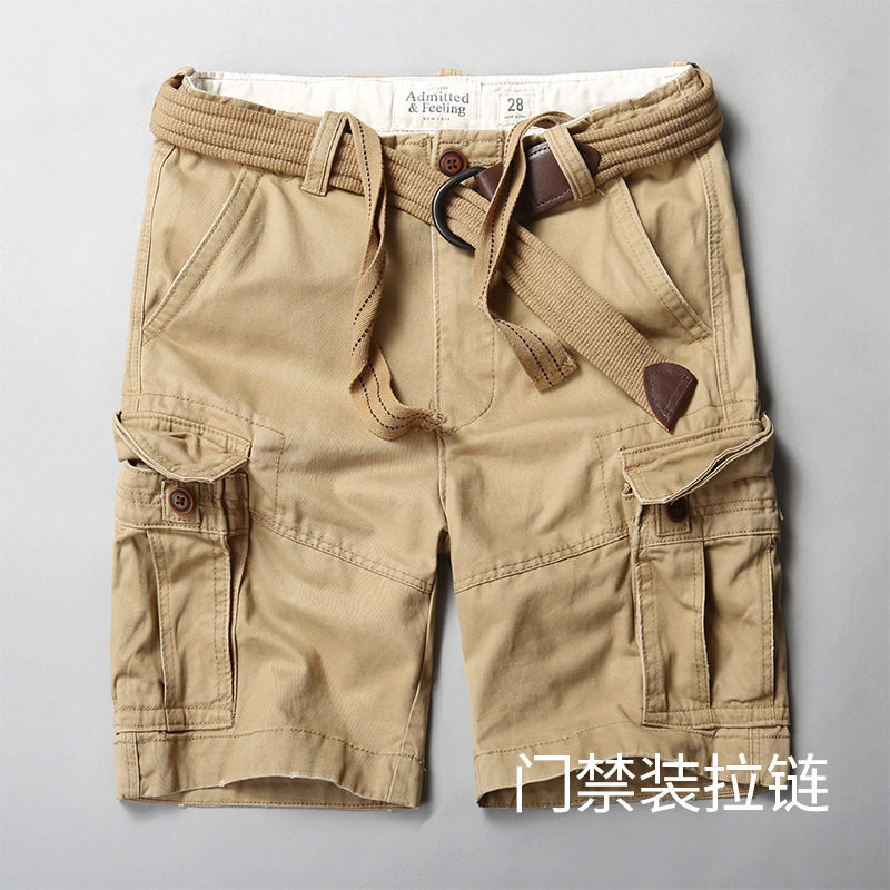 2021新款男士运动短裤潮流休闲宽松多口袋男裤厂家批发短裤