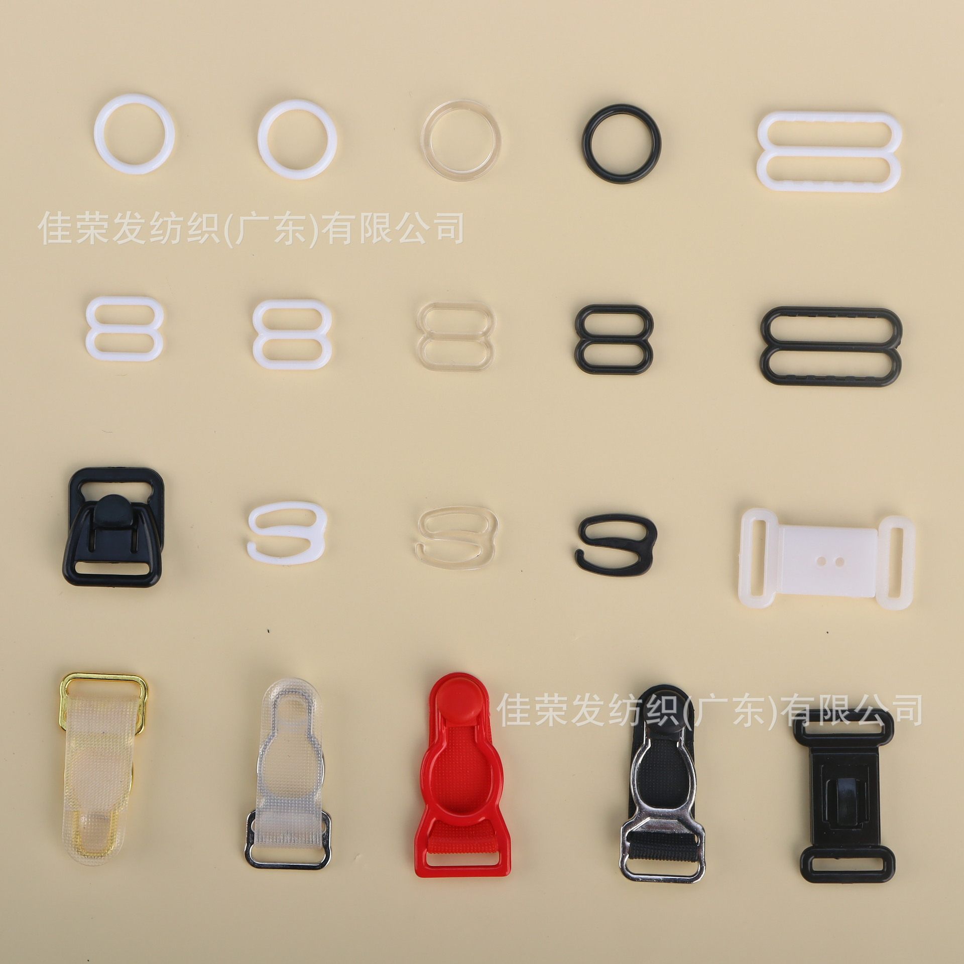 Color in stock Metal Alloy 0 Buckle 8 Buckle 9 Buckle Underwear Wrap Glue Adjustable Buckle Bra Shoulder Strap Garment Accessories