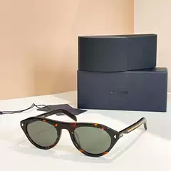 P Brand New Sunglasses, Ins European and American Style, Celebrity-Inspired, Sprb15, Unique Acetate Sunglasses for Men and Women